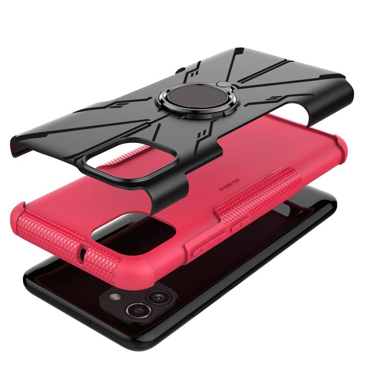 For Samsung Galaxy A03 166mm EU Version Armor Bear Shockproof PC + TPU Phone Case