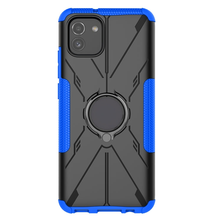 For Samsung Galaxy A03 166mm EU Version Armor Bear Shockproof PC + TPU Phone Case