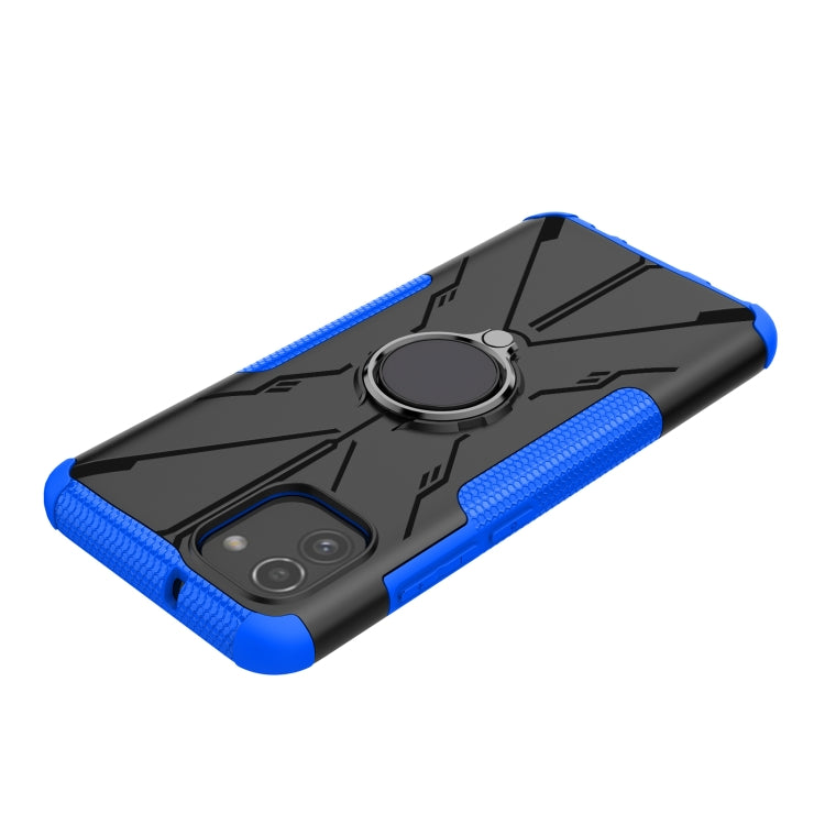 For Samsung Galaxy A03 166mm EU Version Armor Bear Shockproof PC + TPU Phone Case