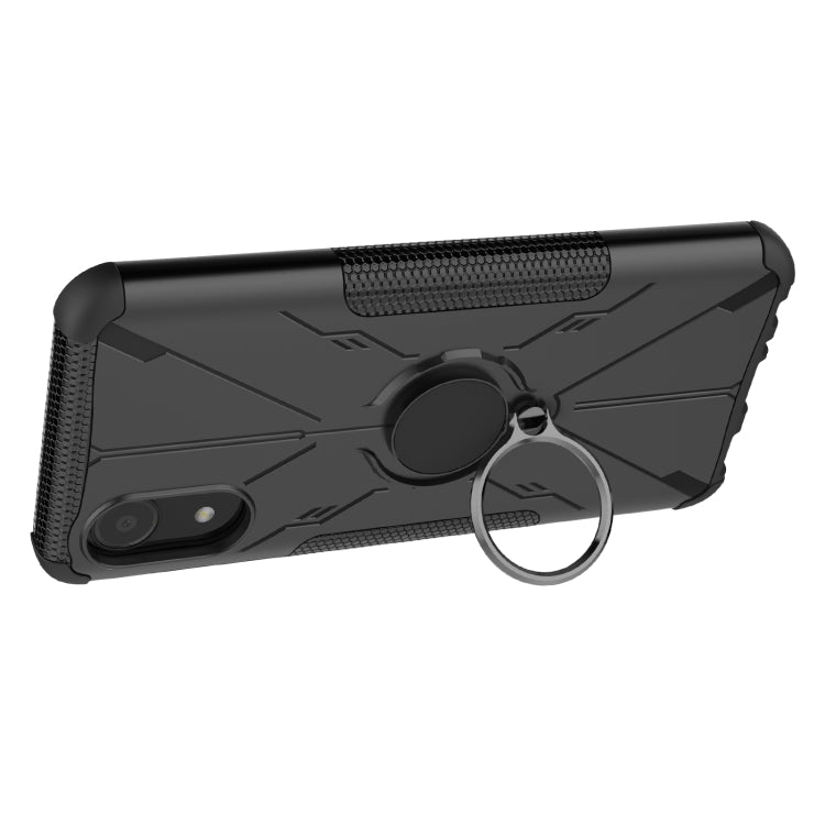 For Samsung Galaxy A03 Core Armor Bear Shockproof PC + TPU Phone Case