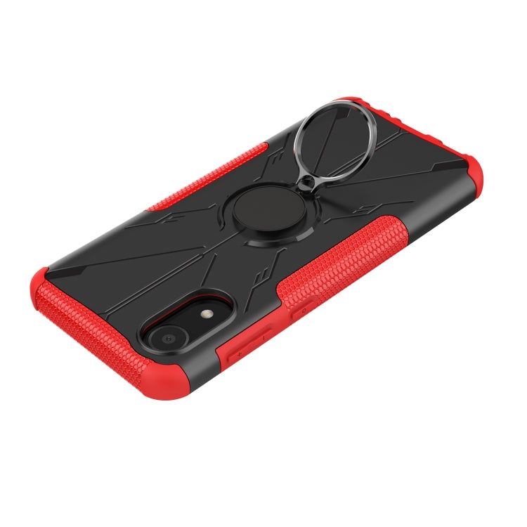 For Samsung Galaxy A03 Core Armor Bear Shockproof PC + TPU Phone Case