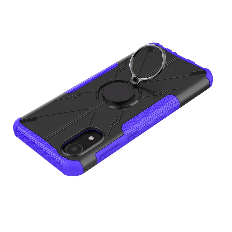 For Samsung Galaxy A03 Core Armor Bear Shockproof PC + TPU Phone Case