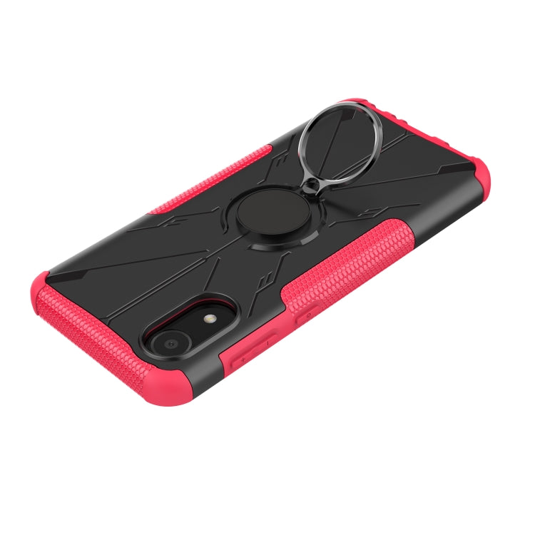 For Samsung Galaxy A03 Core Armor Bear Shockproof PC + TPU Phone Case