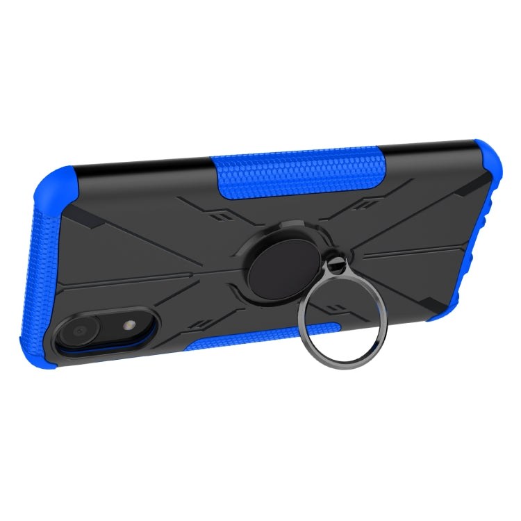 For Samsung Galaxy A03 Core Armor Bear Shockproof PC + TPU Phone Case