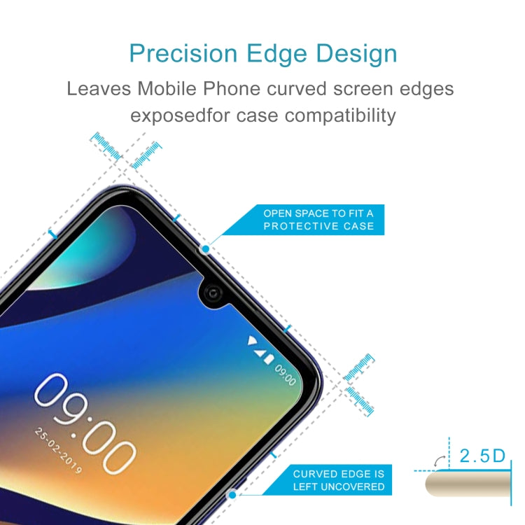 10 PCS 0.26mm 9H 2.5D Tempered Glass Film For Wiko View 3 Lite