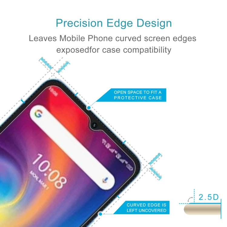 10 PCS 0.26mm 9H 2.5D Tempered Glass Film For UMIDIGI A13 Pro