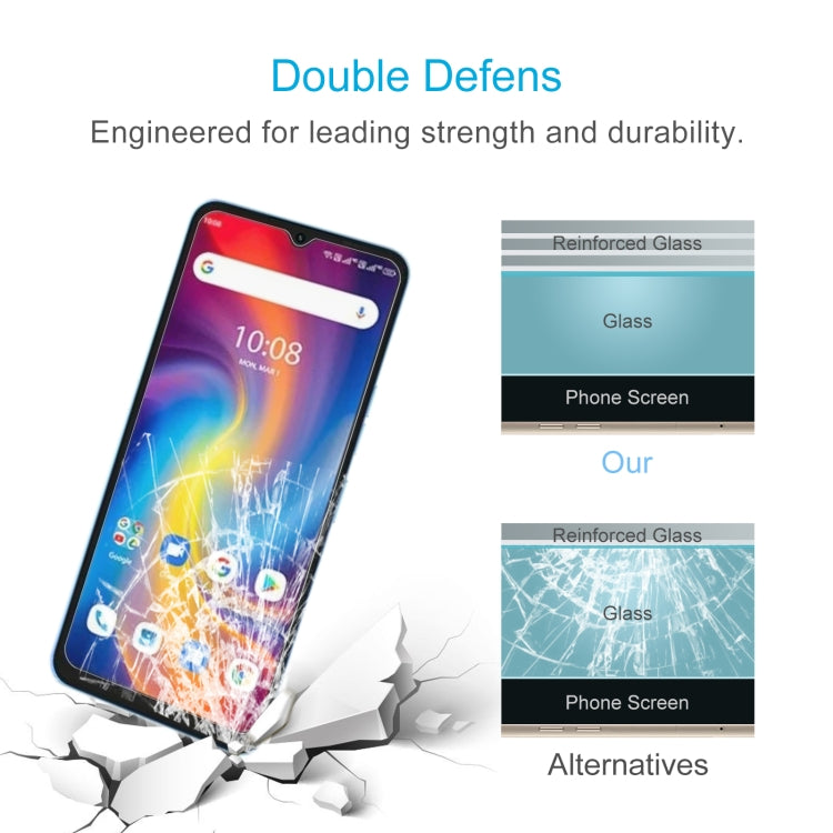 10 PCS 0.26mm 9H 2.5D Tempered Glass Film For UMIDIGI A13 Pro