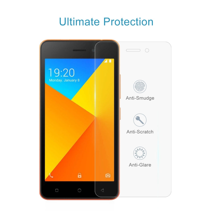 10 PCS 0.26mm 9H 2.5D Tempered Glass Film For Itel A16