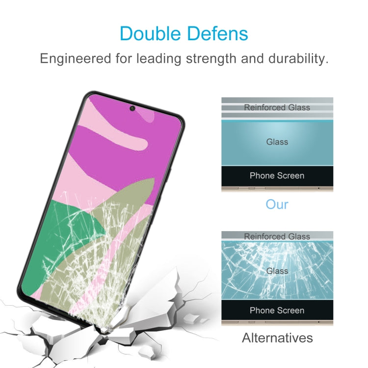 50 PCS 0.26mm 9H 2.5D Tempered Glass Film For Google Pixel 7 5G