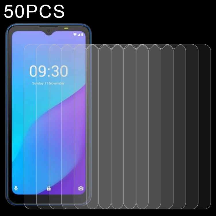 50 PCS 0.26mm 9H 2.5D Tempered Glass Film For Tecno Pop 4 Air