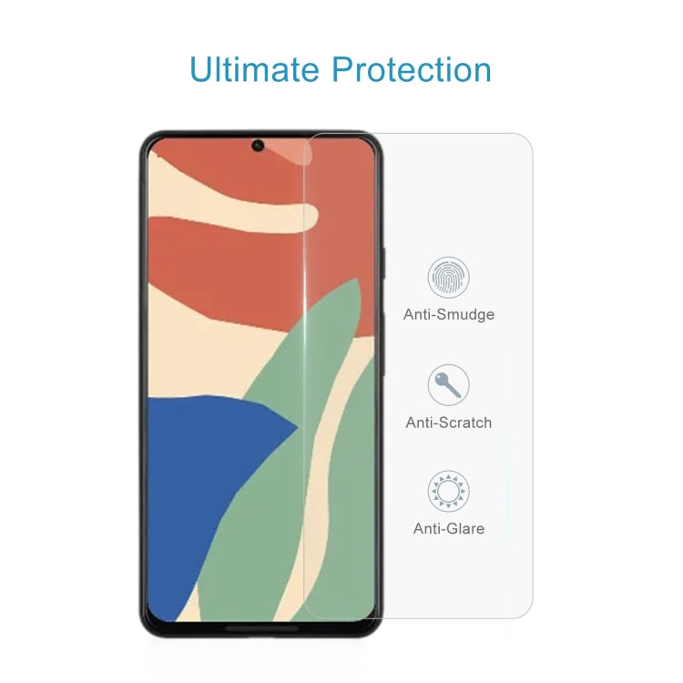 50 PCS 0.26mm 9H 2.5D Tempered Glass Film For Google Pixel 7 Pro 5G