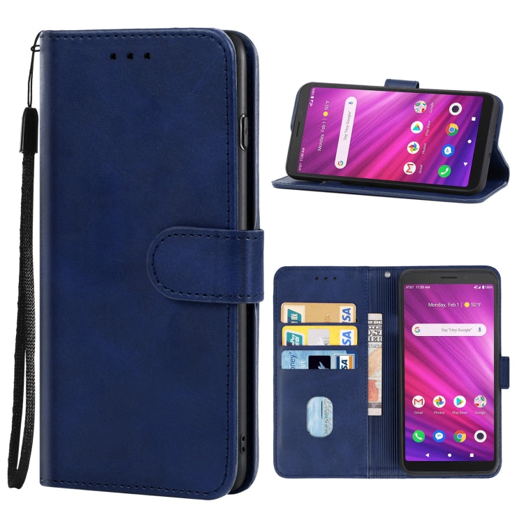 Leather Phone Case For Alcatel Axel
