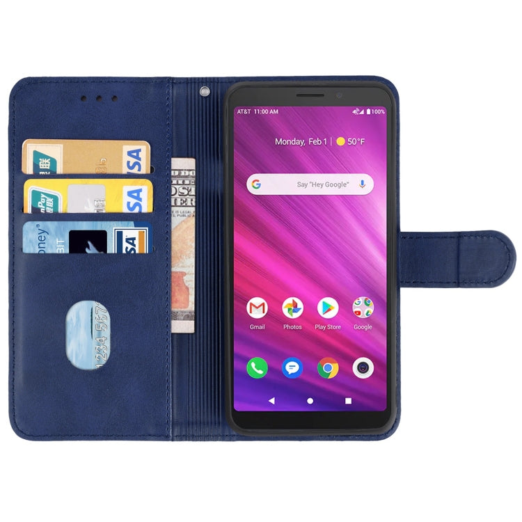 Leather Phone Case For Alcatel Axel
