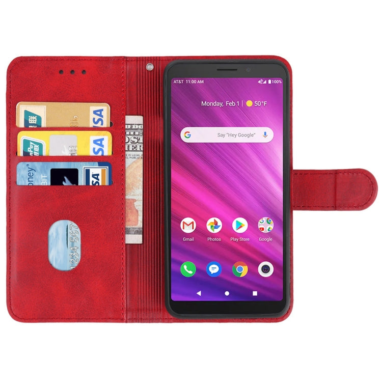 Leather Phone Case For Alcatel Axel