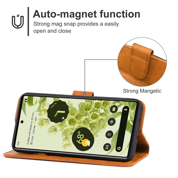 Leather Phone Case For Google Pixel 7 5G