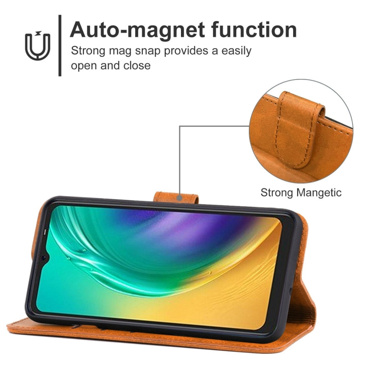 Leather Phone Case For Tecno Pop 5 Go