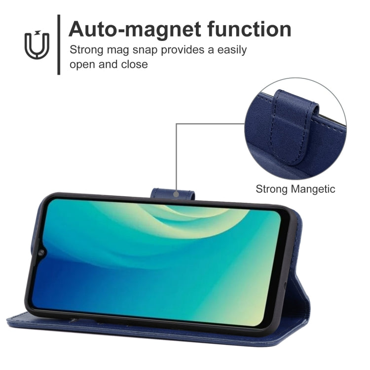 Leather Phone Case For ZTE Blade A52