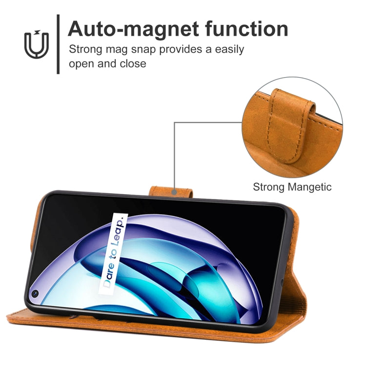 For OPPO Realme 9 5G Speed Leather Phone Case