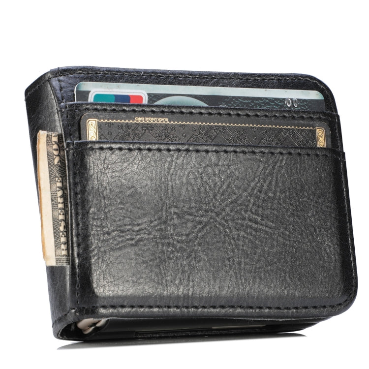 For Samsung Galaxy Z Flip3 5G Vertical Flip Card Slot Leather Phone Case