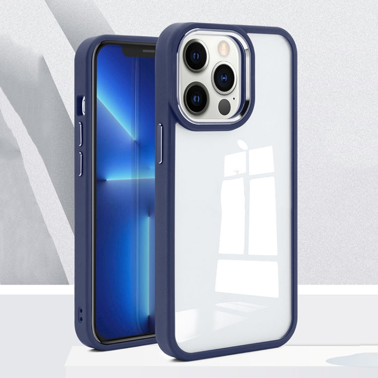 For iPhone 13 Pro Max Charming Pupil II Transparent PC + TPU Phone Case