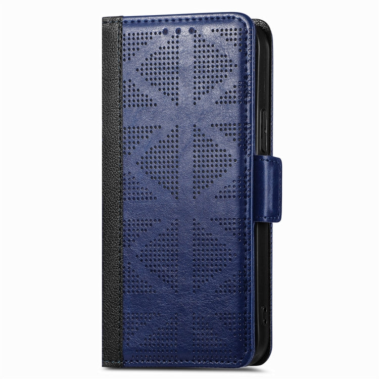 For Samsung Galaxy S21 FE 5G Grid Leather Flip Phone Case