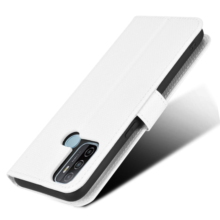 For OPPO A53 2020 / A32 2020 / A53S / A33 Diamond Texture Leather Phone Case