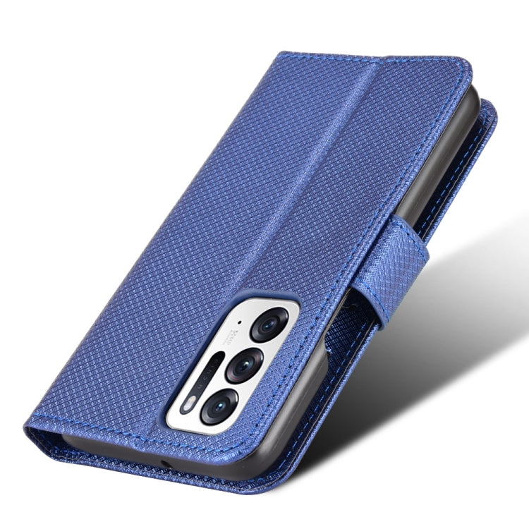 For OPPO Find N Diamond Texture Leather Phone Case