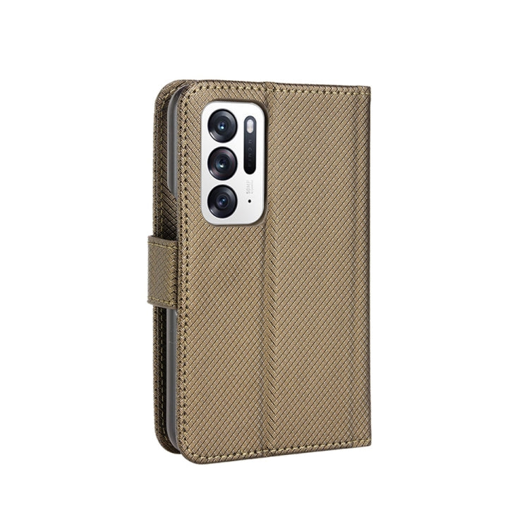 For OPPO Find N Diamond Texture Leather Phone Case