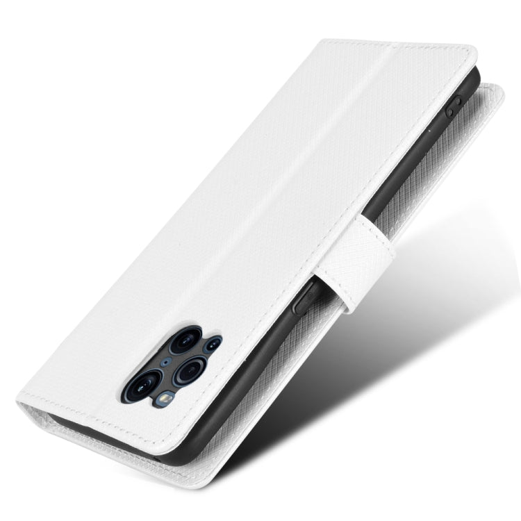 For OPPO Find X3 / Find X3 Pro Diamond Texture Leather Phone Case