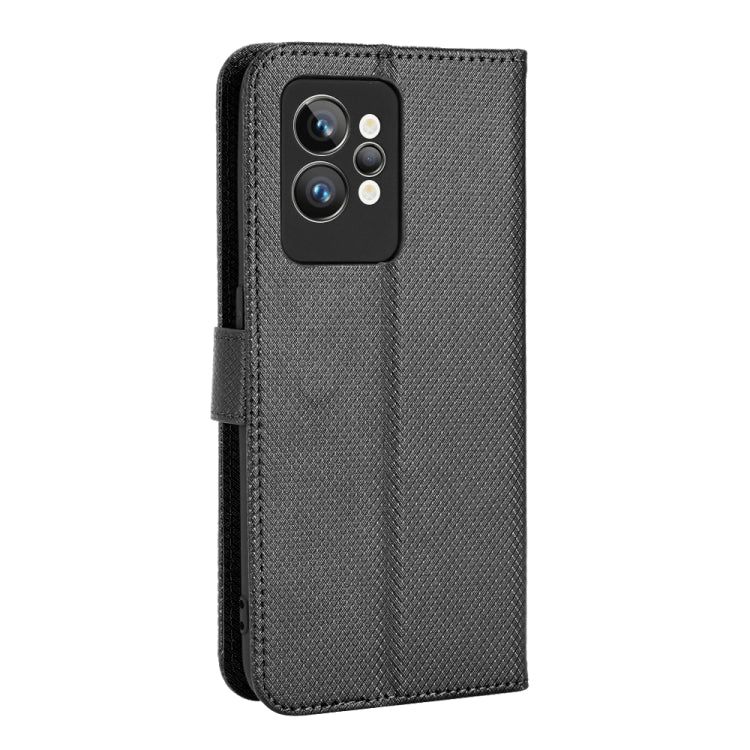 For OPPO Realme GT2 Pro Diamond Texture Leather Phone Case