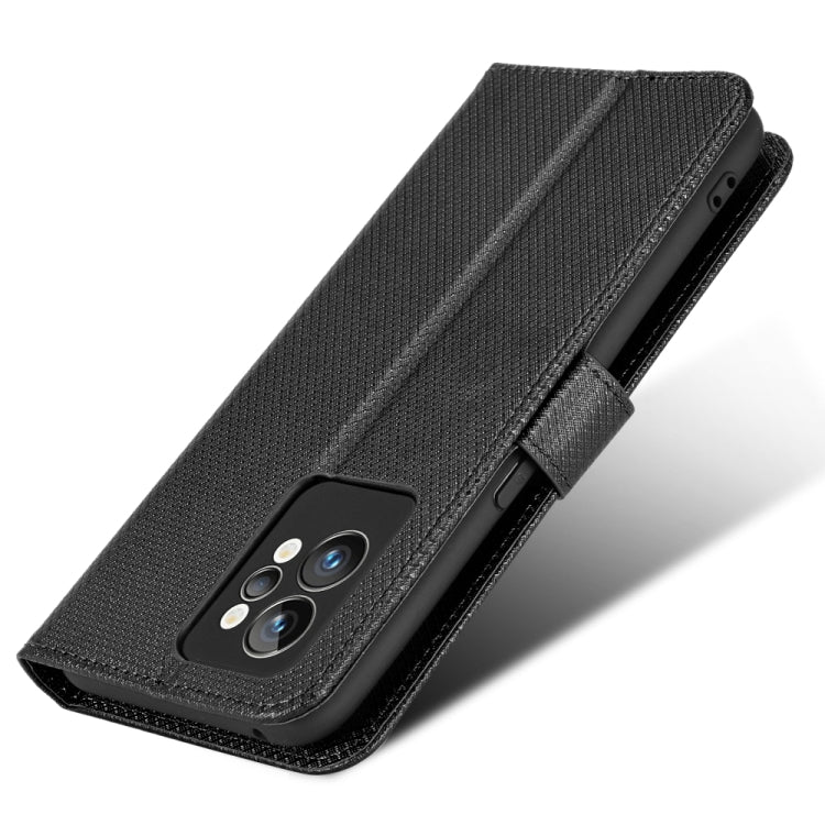 For OPPO Realme GT2 Pro Diamond Texture Leather Phone Case