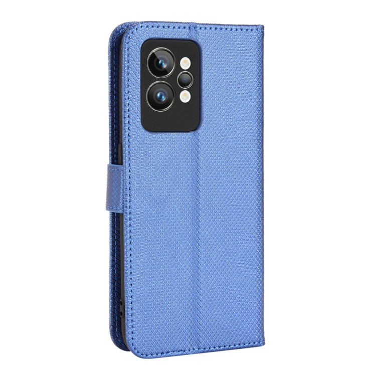 For OPPO Realme GT2 Pro Diamond Texture Leather Phone Case