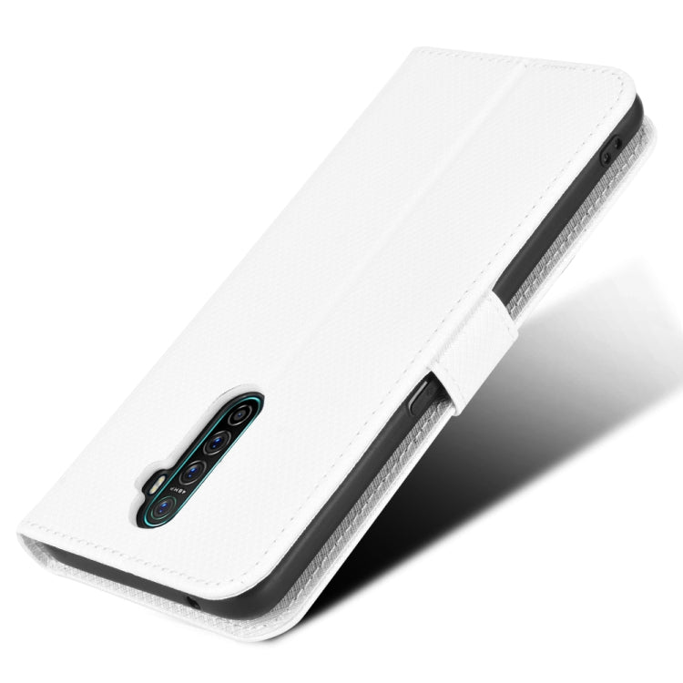 For OPPO Reno Ace / Realme X2 Pro Diamond Texture Leather Phone Case