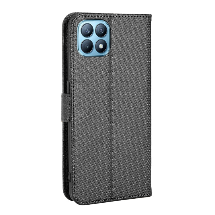 For OPPO Reno4 SE Diamond Texture Leather Phone Case