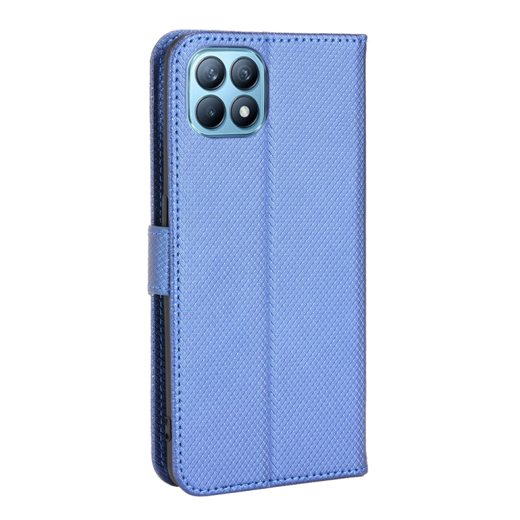 For OPPO Reno4 SE Diamond Texture Leather Phone Case