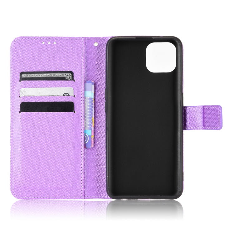 For OPPO Reno4 SE Diamond Texture Leather Phone Case