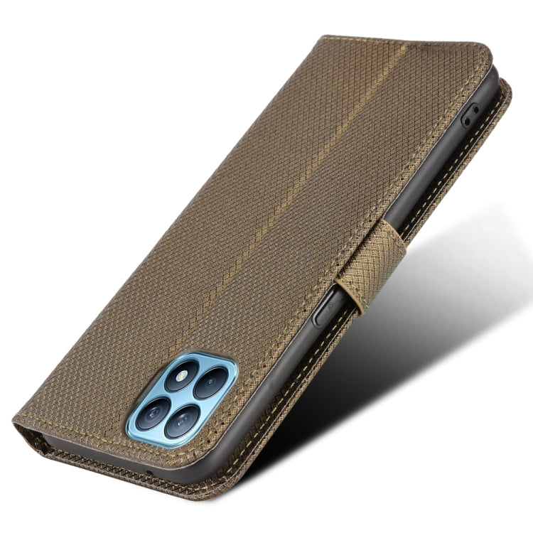 For OPPO Reno4 SE Diamond Texture Leather Phone Case