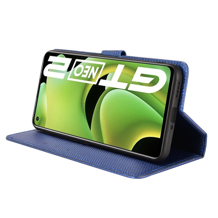 For OPPO Realme GT Neo2 / Realme GT2 Diamond Texture Leather Phone Case