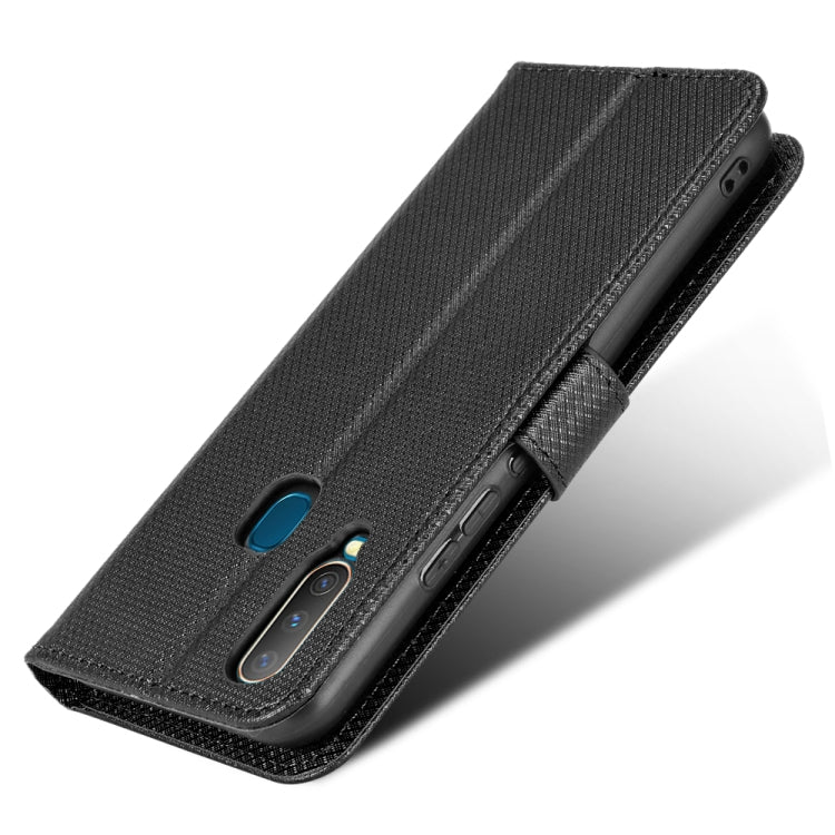 For vivo Y17 / Y15 / Y12 / Y3 / U10 Diamond Texture Leather Phone Case