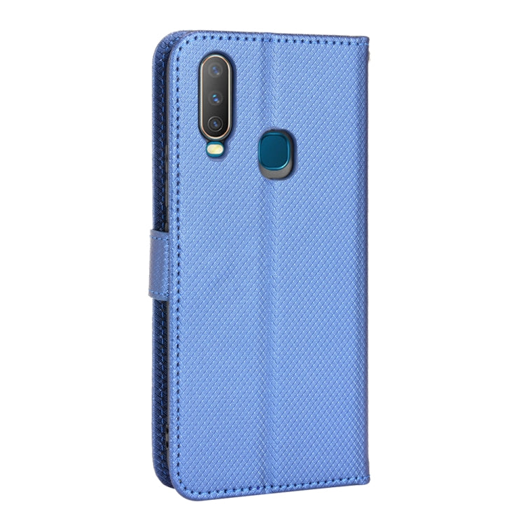 For vivo Y17 / Y15 / Y12 / Y3 / U10 Diamond Texture Leather Phone Case