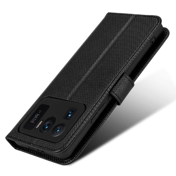 For Xiaomi Mi 11 Ultra Diamond Texture Leather Phone Case