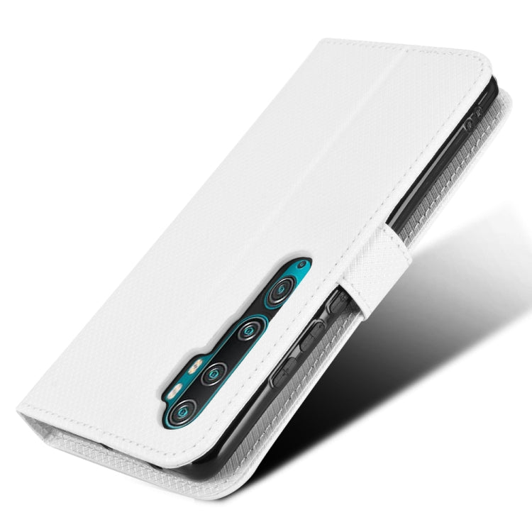 For Xiaomi Mi CC9 Pro / Note 10 / Note 10 Pro Diamond Texture Leather Phone Case