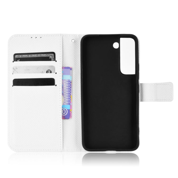 For Samsung Galaxy S22 5G Diamond Texture Leather Phone Case