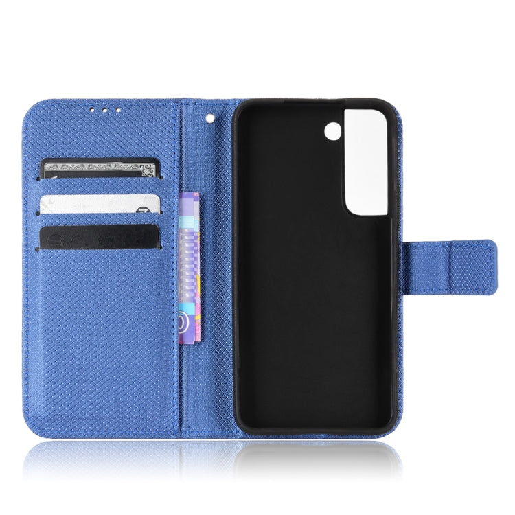 For Samsung Galaxy S22 5G Diamond Texture Leather Phone Case