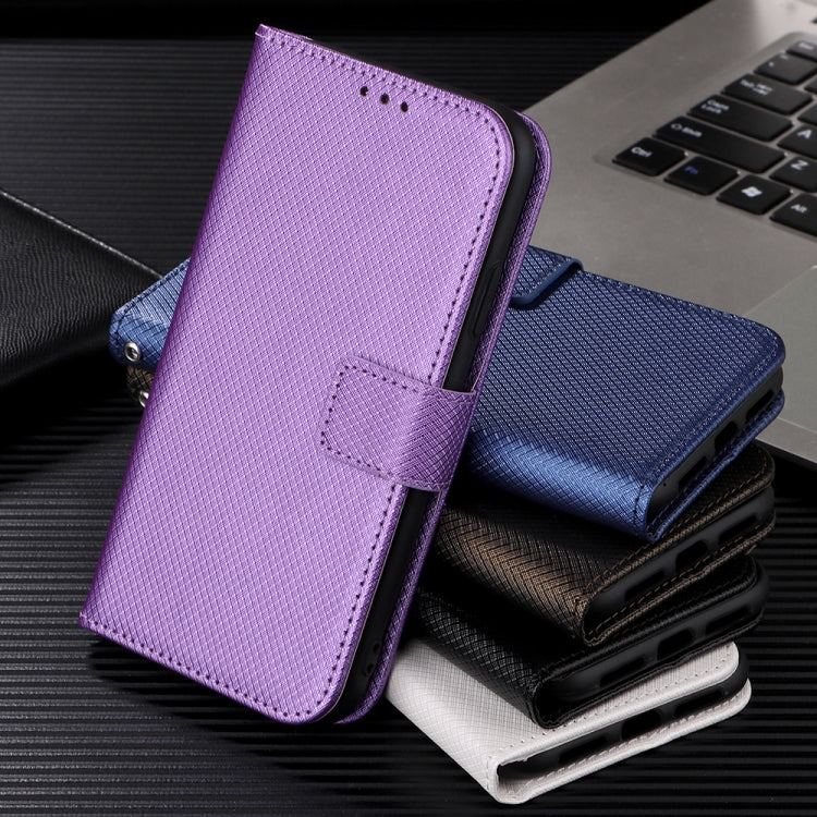 For Samsung Galaxy S22 5G Diamond Texture Leather Phone Case