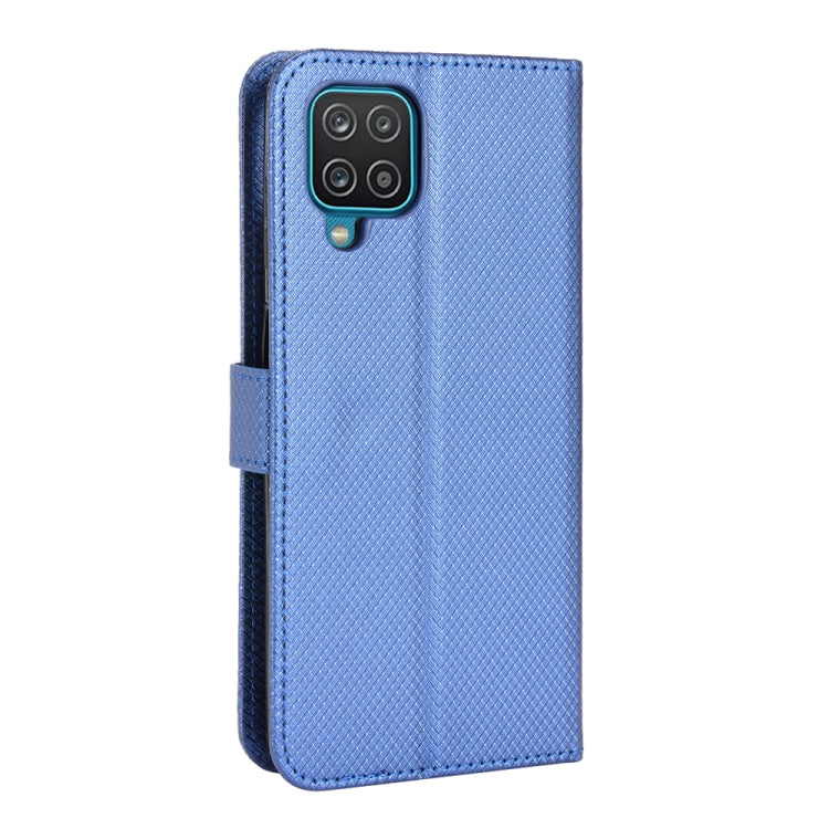 For Samsung Galaxy A12 / M12 5G Diamond Texture Leather Phone Case