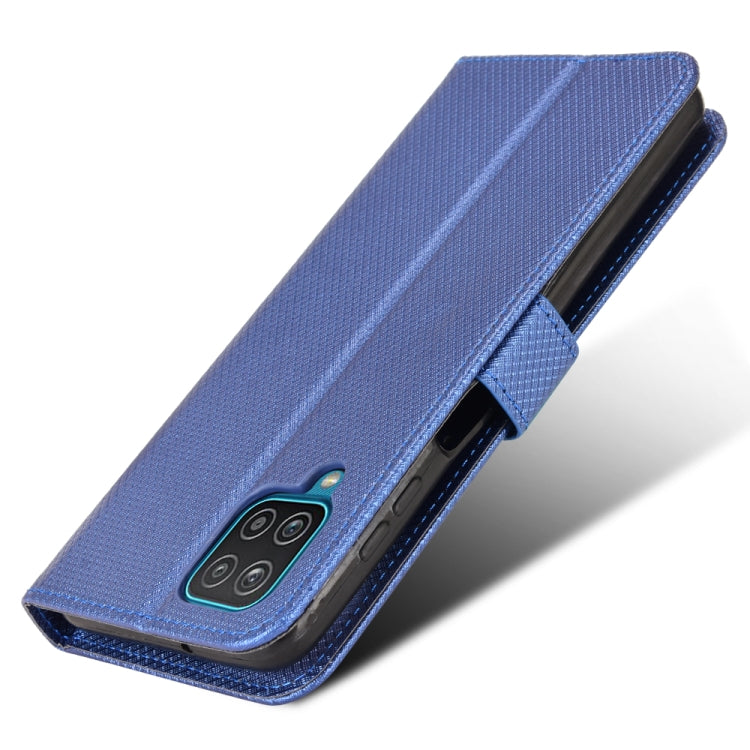 For Samsung Galaxy A12 / M12 5G Diamond Texture Leather Phone Case