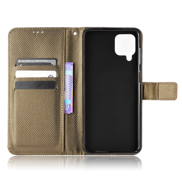 For Samsung Galaxy A12 / M12 5G Diamond Texture Leather Phone Case