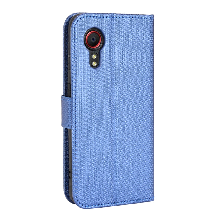 For Samsung Galaxy Xcover 5 Diamond Texture Leather Phone Case