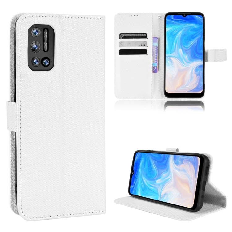 For DOOGEE N40 Pro Diamond Texture Leather Phone Case